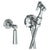 Watermark 321-4.4-S1A Stratford Wall Mounted Bidet Spray Set & Progressive Mixer With 49" Hose - Parent