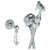 Watermark 321-4.4-SWA Stratford Wall Mounted Bidet Spray Set & Progressive Mixer With 49" Hose - Parent