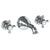 Watermark 321-5-V Stratford Wall Mounted 3 Hole Bath Set