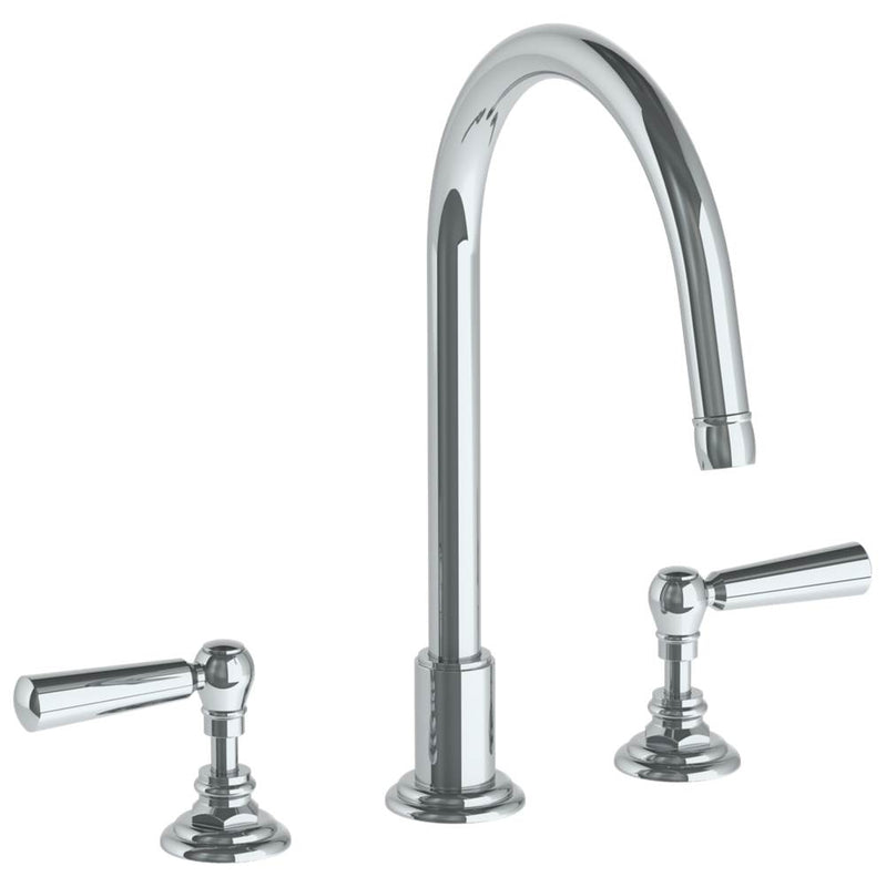 Watermark 321-7-S1A Deck Mounted 3 Hole Gooseneck Kitchen Set - Parent