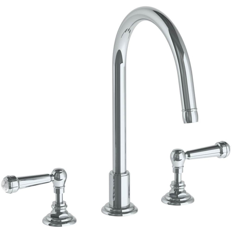 Watermark 321-7-S2 Deck Mounted 3 Hole Gooseneck Kitchen Set - Parent