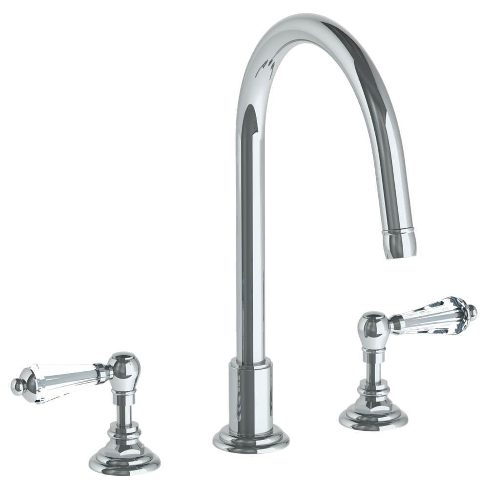 Watermark 321-7-SWA Deck Mounted 3 Hole Gooseneck Kitchen Set - Parent