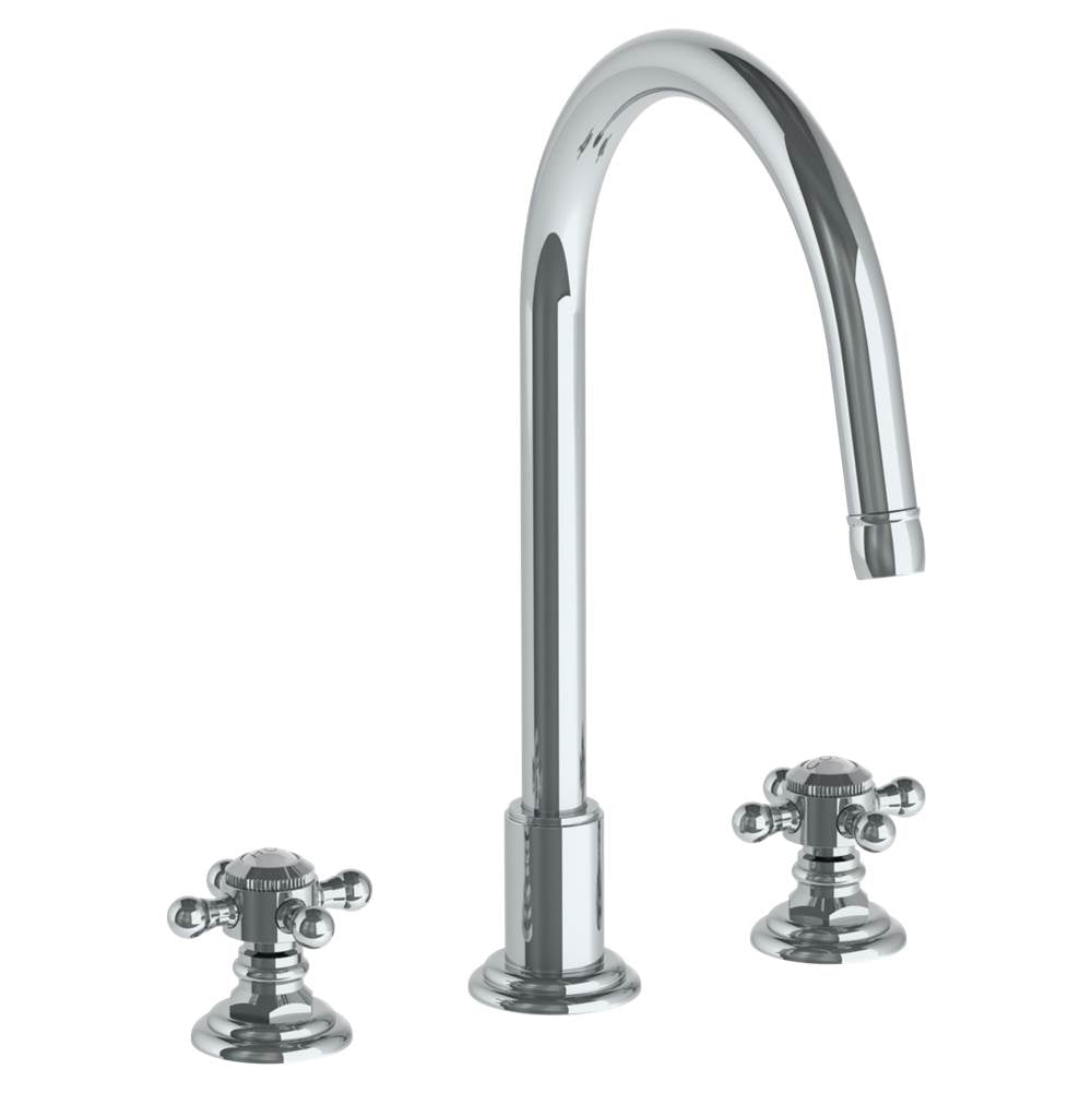 Watermark 321-7-V Deck Mounted 3 Hole Gooseneck Kitchen Set - Parent