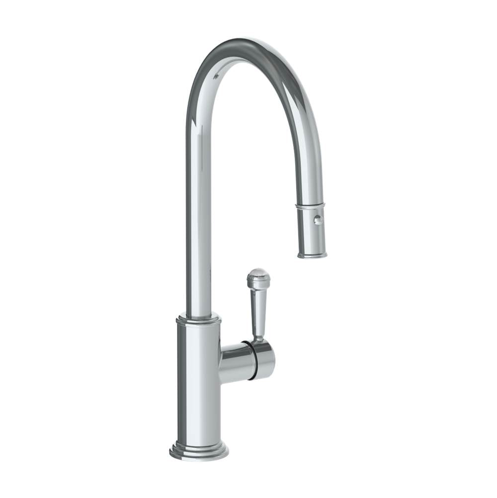 Watermark 321-7.3PG2-S2 Deck Mounted 1 Hole Gooseneck Kitchen Faucet With Pull Down Spray - High Spout - Parent
