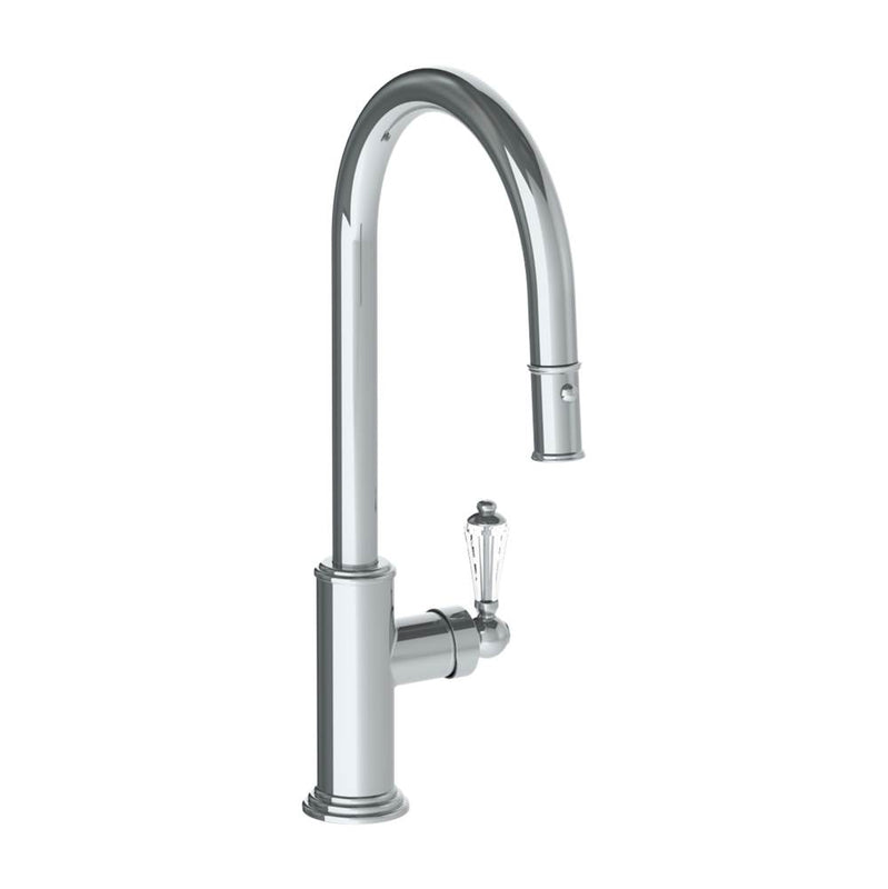 Watermark 321-7.3PG2-SWA Deck Mounted 1 Hole Gooseneck Kitchen Faucet With Pull Down Spray - High Spout - Parent
