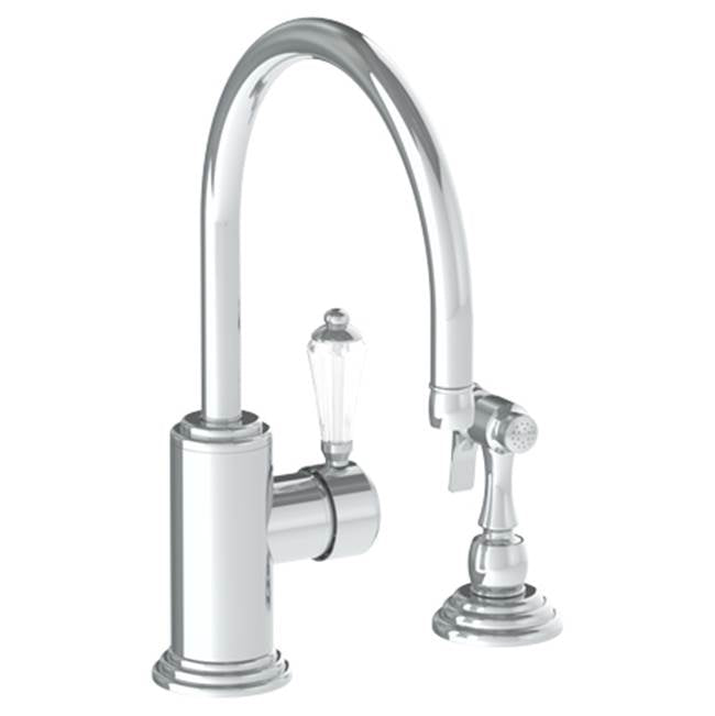 Watermark 321-7.4-SWA Stratford Deck Mounted 2 Hole Kitchen Set - Includes Side Spray