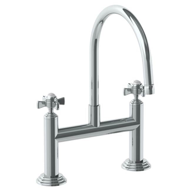 Watermark 321-7.52-S1 Stratford Deck Mounted Bridge Kitchen Faucet