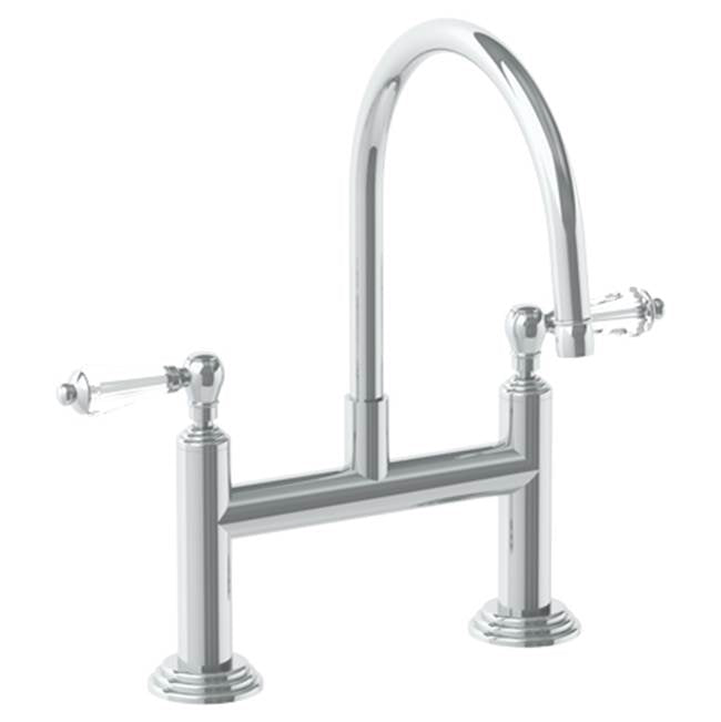 Watermark 321-7.52-SWA Stratford Deck Mounted Bridge Kitchen Faucet