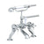 Watermark 321-8.2-S1 Stratford Deck Mounted Exposed Bath Set With Hand Shower