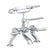 Watermark 321-8.2-S1A Stratford Deck Mounted Exposed Bath Set With Hand Shower
