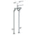 Watermark 321-8.3STP-S1 Stratford Floor Standing Bath Set With Hand Shower & Shut-Off Valves