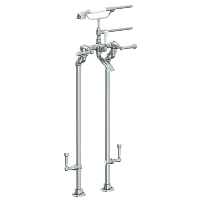 Watermark 321-8.3STP-S2 Stratford Floor Standing Bath Set With Hand Shower & Shut-Off Valves - Parent