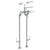 Watermark 321-8.3STP-SWA Stratford Floor Standing Bath Set With Hand Shower & Shut-Off Valves
