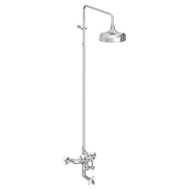 Watermark 321-EX7500-SWA Stratford Wall Mounted Exposed Thermostatic Tub/ Shower Set