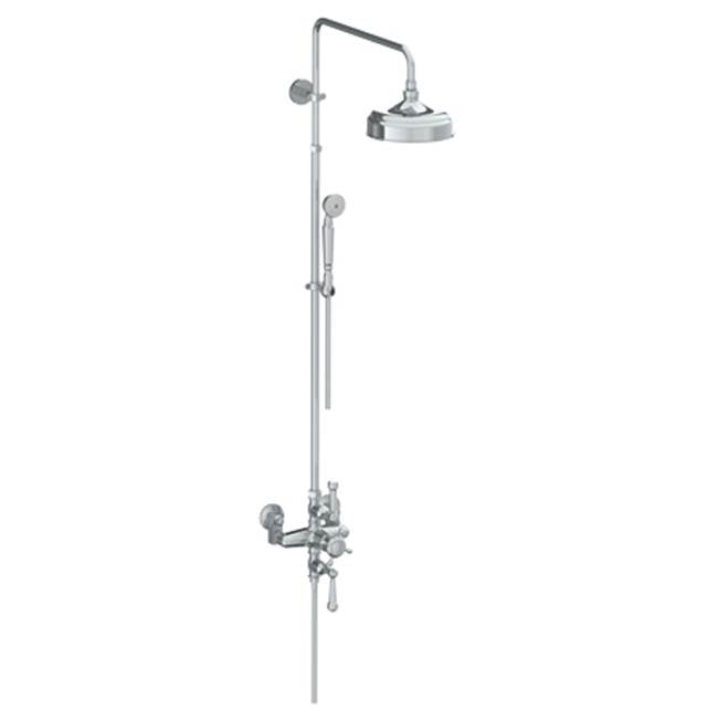 Watermark 321-EX8500-S2 Stratford Wall Mounted Exposed Thermostatic Shower With Hand Shower Set