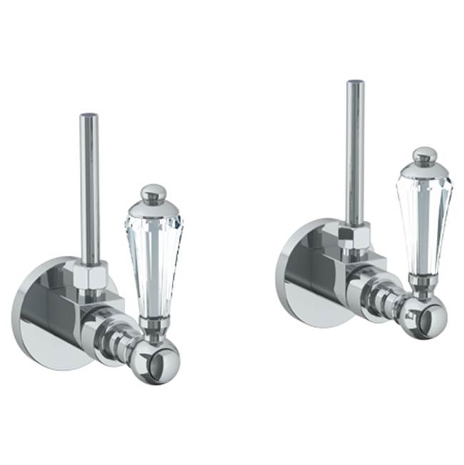 Watermark 321-MAS2-SWA Stratford Lavatory Angle Stop Kit -1/2" IPS X 3/8" Od Compression