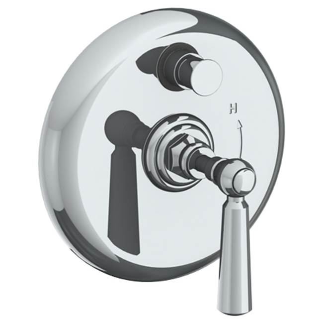Watermark 321-P90-S1A Stratford Wall Mounted Pressure Balance Shower Trim With Diverter 7" Diameter