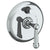 Watermark 321-P90-S2 Stratford Wall Mounted Pressure Balance Shower Trim With Diverter 7" Diameter