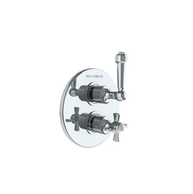 Watermark 321-T20-S2 Stratford Wall Mounted Thermostatic Shower Trim With Built-In Control 7-1/2