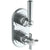 Watermark 321-T25-S1A Stratford Wall Mounted Mini Thermostatic Shower Trim With Built-In Control 3-1/2" X 6-1/4".
