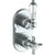 Watermark 321-T25-SWA Stratford Wall Mounted Mini Thermostatic Shower Trim With Built-In Control 3-1/2" X 6-1/4".