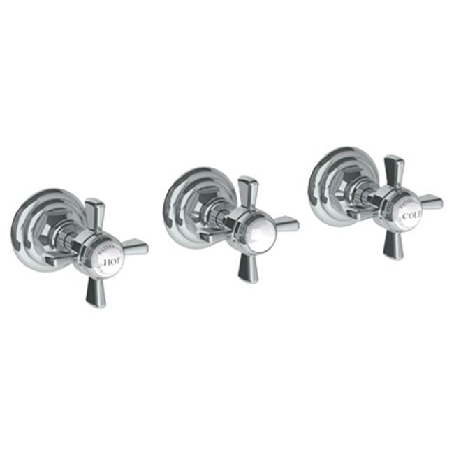 Watermark 321-WTR3-S1 Stratford Wall Mounted 3-Valve Shower Trim