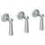 Watermark 321-WTR3-S1A Stratford Wall Mounted 3-Valve Shower Trim