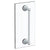 Watermark 322-0.1-12GDP Rochester 12? Shower Door Pull/ Glass Mount Towel Bar