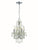 Crystorama 3224-CH-CL-SAQ Imperial 4 Light Spectra Crystal Mini Chandelier - Polished Chrome