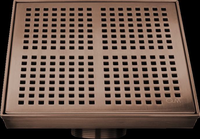 QM Drains 33.200.06 Delmar Series 5 3/4" Square Drain