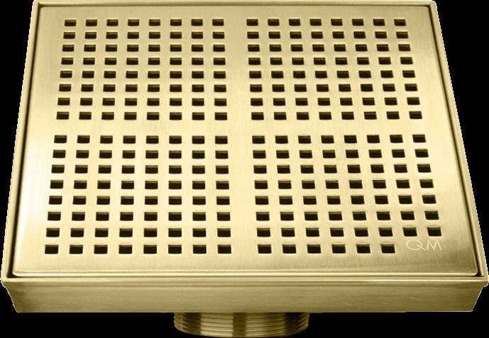QM Drains 33.200.06 Delmar Series 5 3/4" Square Drain
