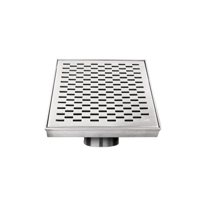 QM Drains 33.300.04 Delmar Series 4" Square Drain