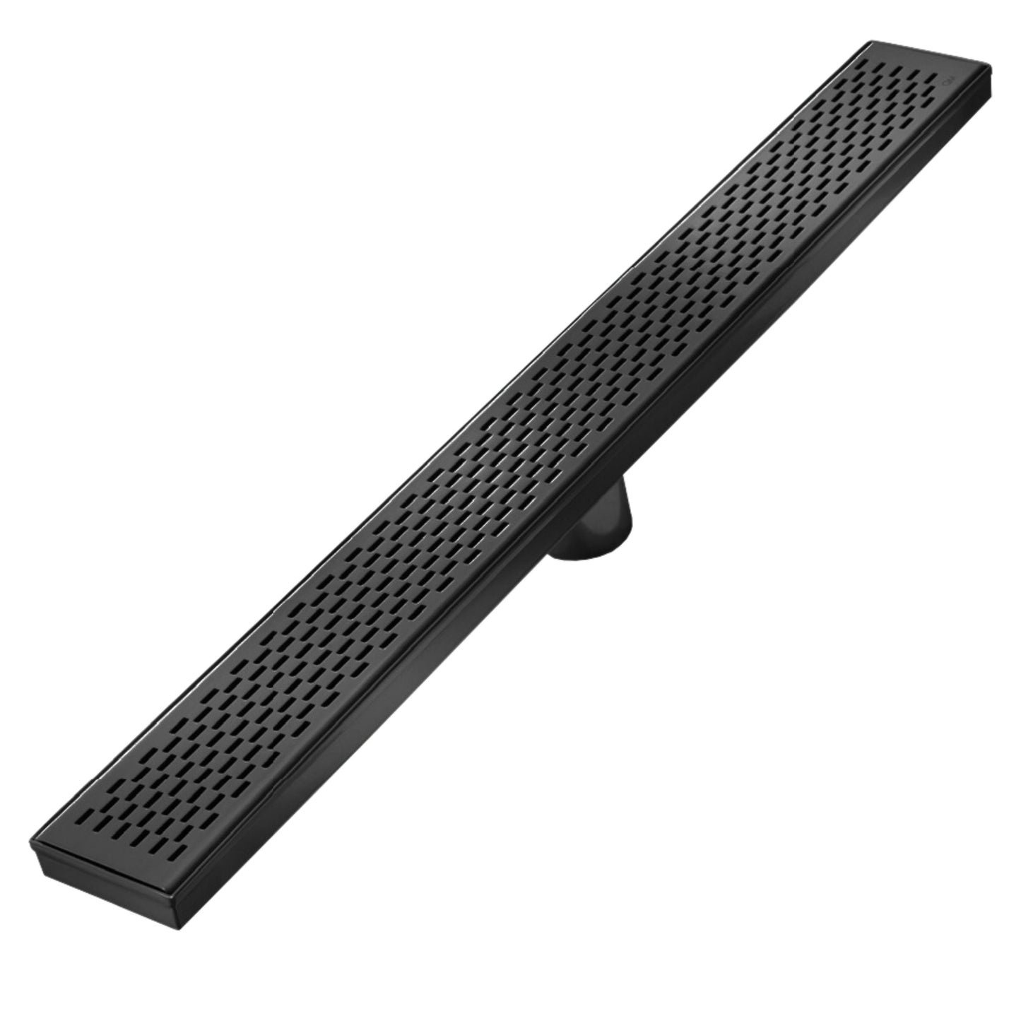 QM Drains 33.300.28 Delmar Series 28" Standard Length Plain Edge Linear Drain - Parent