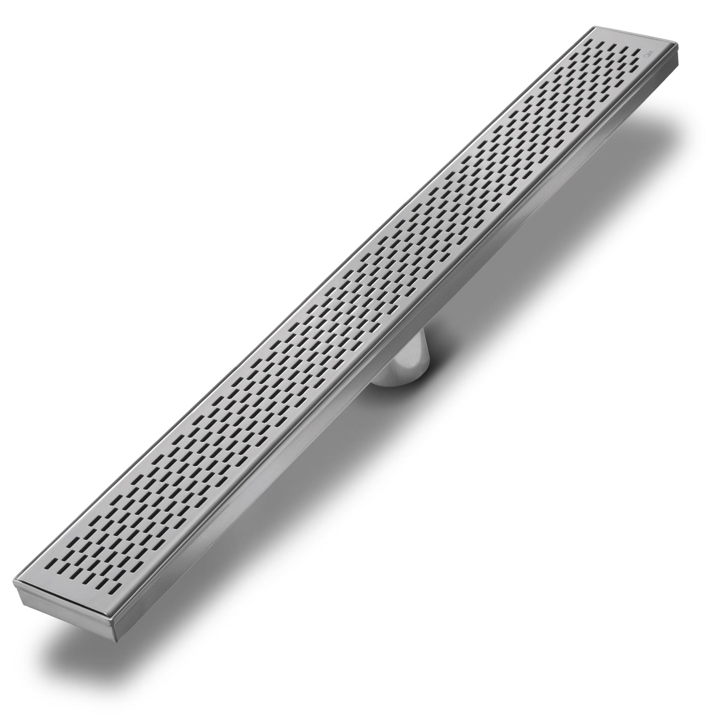 QM Drains 33.300.32 Delmar Series 32" Standard Length Plain Edge Linear Drain