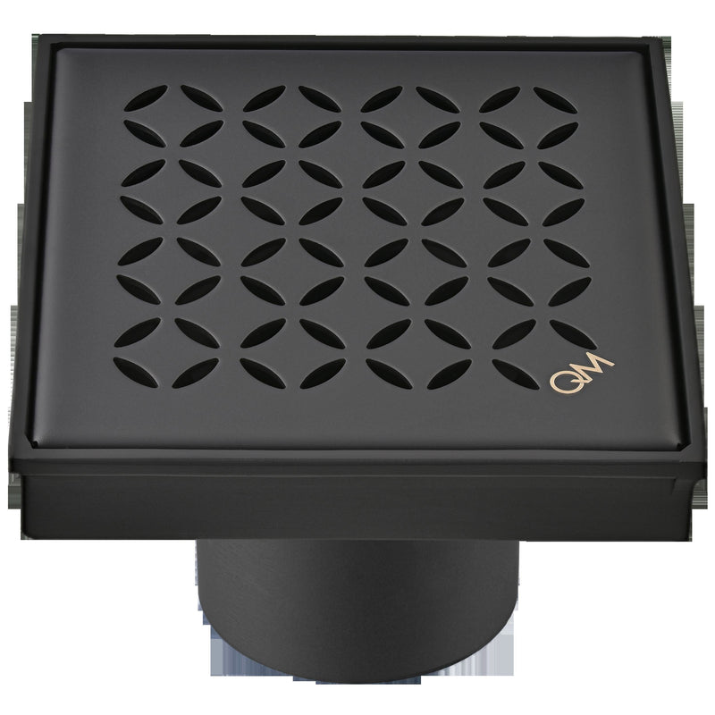 QM Drains 33.400.04 Delmar Series 4" Square Drain - Parent