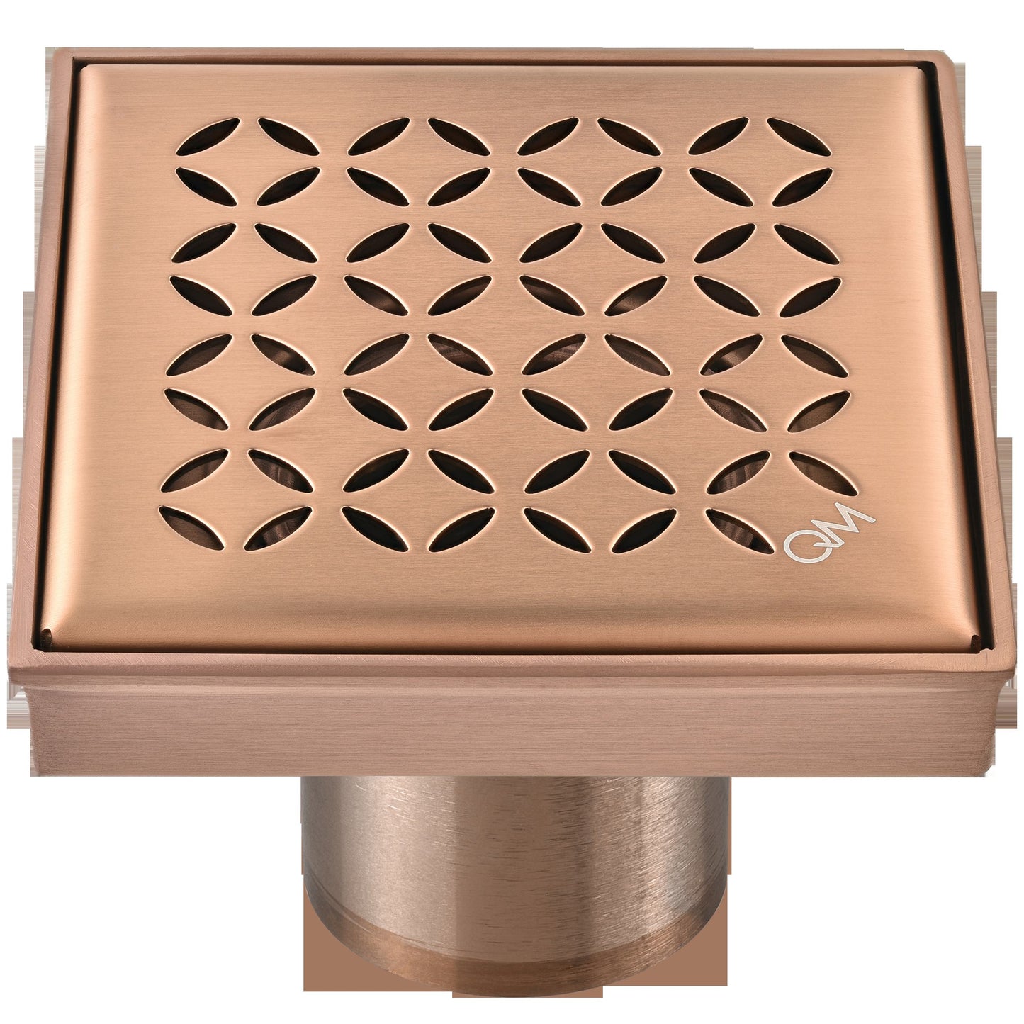 QM Drains 33.400.04 Delmar Series 4" Square Drain
