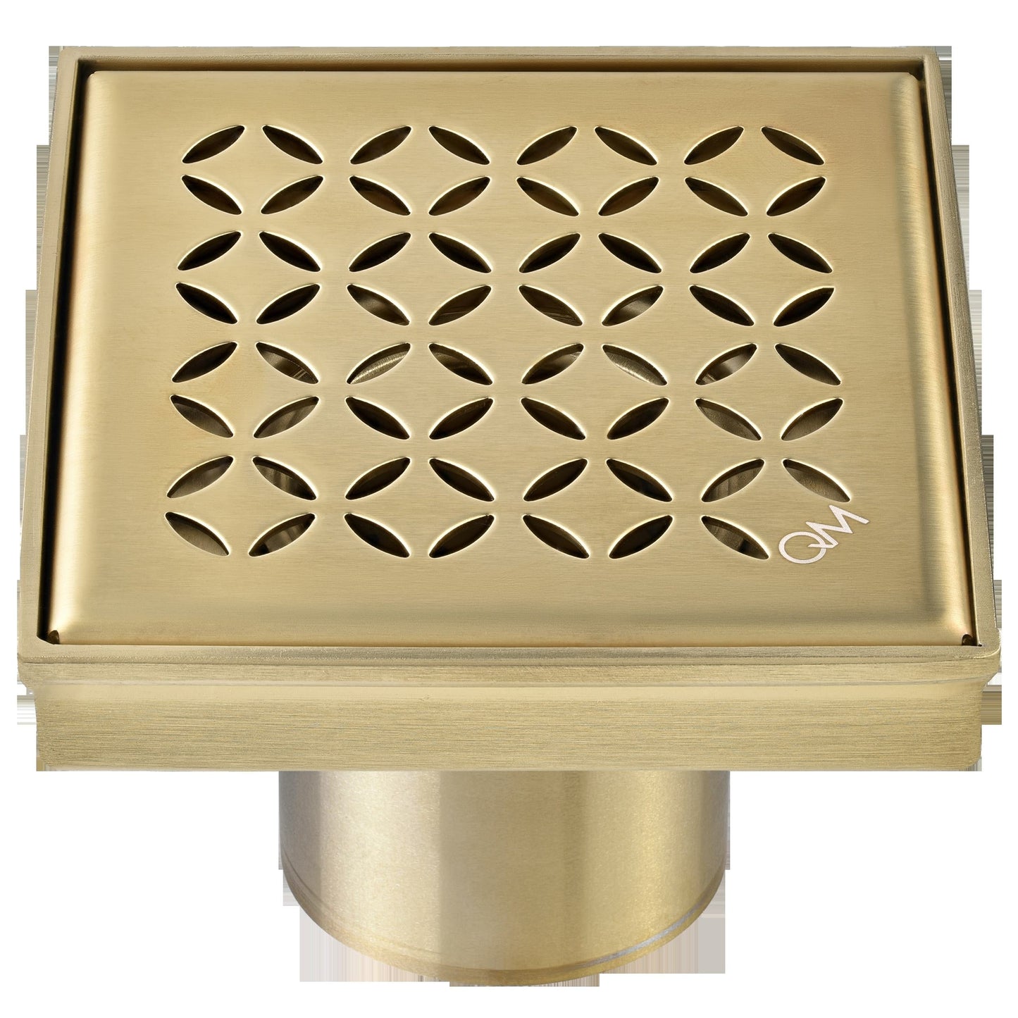 QM Drains 33.400.04 Delmar Series 4" Square Drain