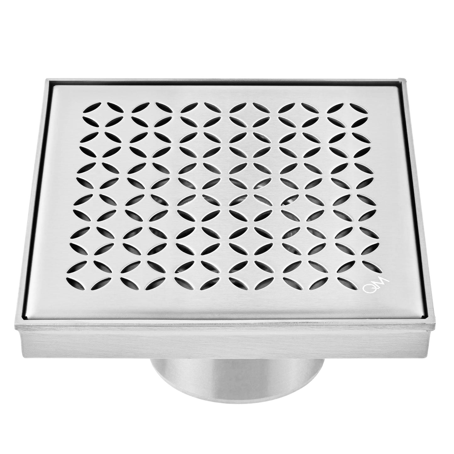 QM Drains 33.400.04 Delmar Series 4" Square Drain