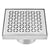 QM Drains 33.400.06 Delmar Series 5 3/4" Square Drain