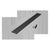 QM Drains 33.400.32FSO Delmar Series 32" Standard Length Side Outlet Linear Drain - Parent