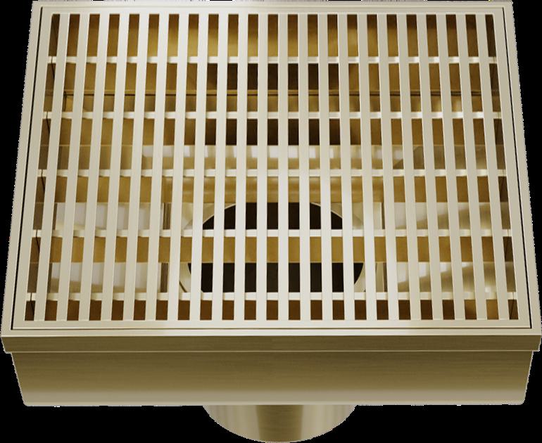 QM Drains 33.700.06 Delmar Series 5 3/4" Square Drain