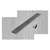 QM Drains 33.700.28FSO Delmar Series 28" Standard Length Side Outlet Linear Drain