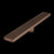 QM Drains 33.700.58 Delmar Series 58" Standard Length Plain Edge Linear Drain