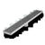 QM Drains 33.700.58 Delmar Series 58" Standard Length Plain Edge Linear Drain