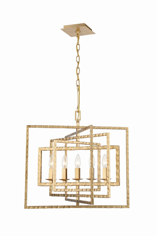 Crystorama 336 Capri 5 Light Chandelier - Parent