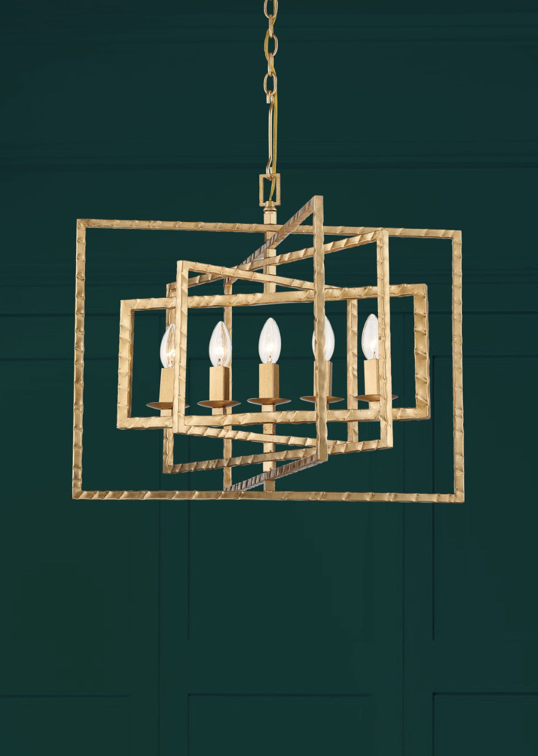 Crystorama 336 Capri 5 Light Chandelier