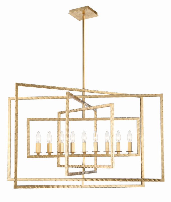 Crystorama 337 Capri 9 Light Chandelier - Parent