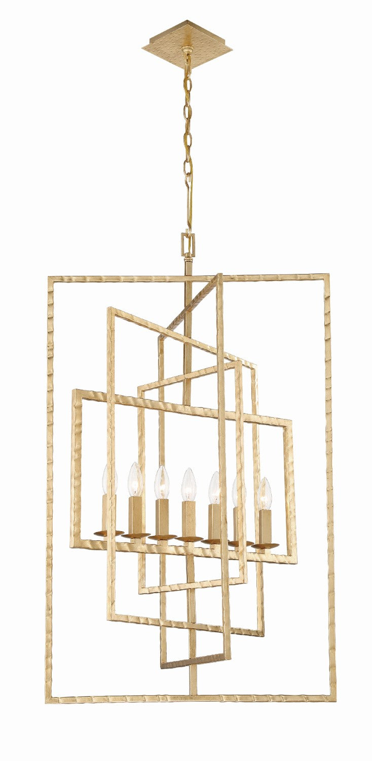 Crystorama 339 Capri 7 Light Chandelier - Parent