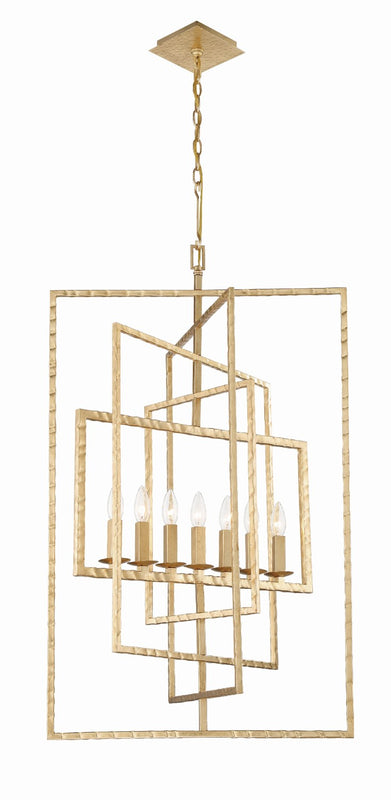 Crystorama 339 Capri 7 Light Chandelier - Parent