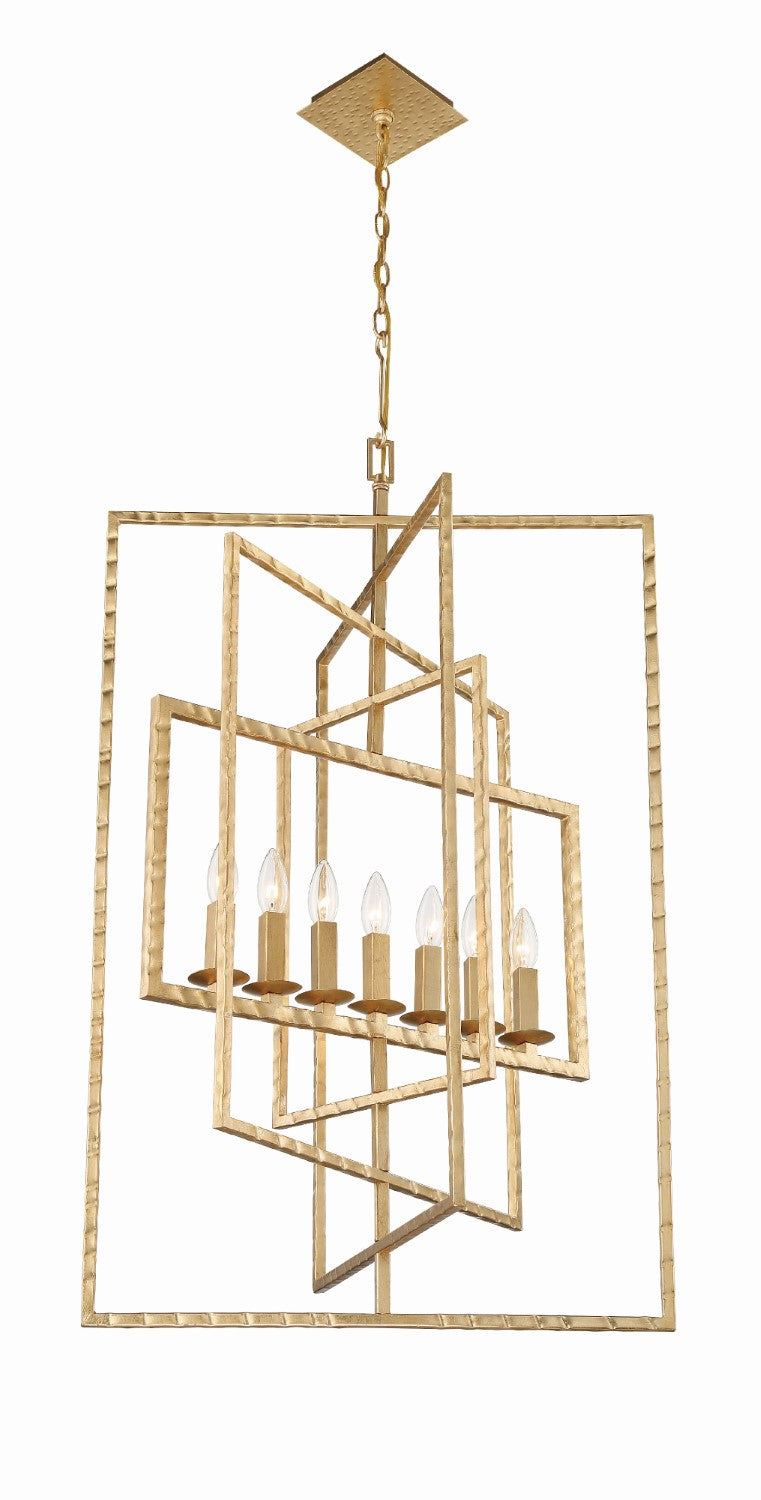 Crystorama 339 Capri 7 Light Chandelier - Parent